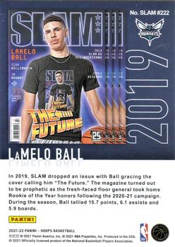 2021-22 Hoops Winter - SLAM #SLAM #222 LaMelo Ball Back