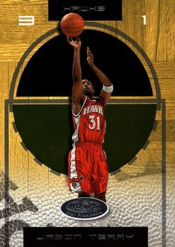 2001-02 Hoops Hot Prospects #51 Jason Terry Front