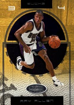 2001-02 Hoops Hot Prospects #65 Ray Allen Front