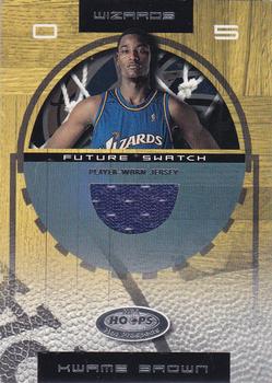 2001-02 Hoops Hot Prospects #81 Kwame Brown Front