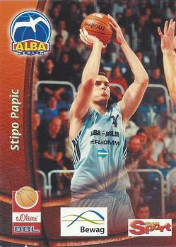 2002 City-Press Powerplay BBL Playercards #13 Stipo Papic Front