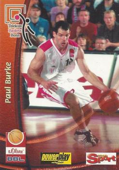 2002 City-Press Powerplay BBL Playercards #40 Paul Burke Front
