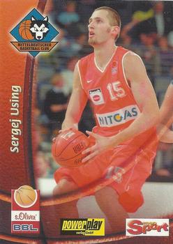 2002 City-Press Powerplay BBL Playercards #114 Sergej Using Front