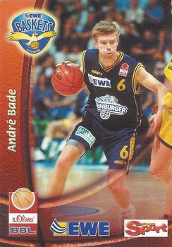 2002 City-Press Powerplay BBL Playercards #142 Andre Bade Front
