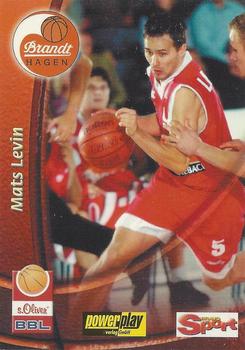 2002 City-Press Powerplay BBL Playercards #152 Mats Levin Front