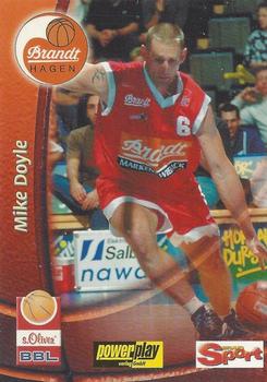 2002 City-Press Powerplay BBL Playercards #153 Mike Doyle Front