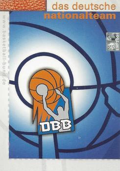 2002 City-Press Powerplay BBL Playercards - Nationalmannschaft #NM1 DBB Front