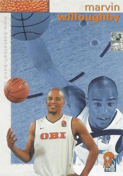 2002 City-Press Powerplay BBL Playercards - Nationalmannschaft #NM7 Marvin Willoughby Front