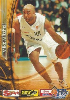 2002 City-Press Powerplay BBL Playercards - Allstars #AS15 Mike Mitchell Front
