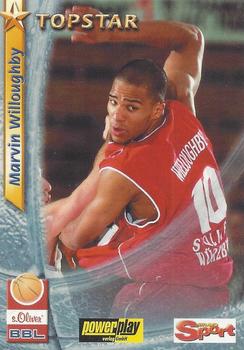 2002 City-Press Powerplay BBL Playercards - Topstars #TS7 Marvin Willoughby Front
