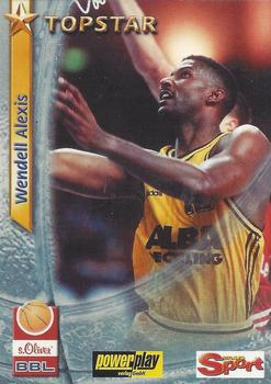 2002 City-Press Powerplay BBL Playercards - Topstars #TS9 Wendell Alexis Front