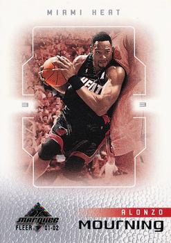 2001-02 Fleer Marquee #77 Alonzo Mourning Front