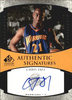 2005-06 SP Signature Edition - Signatures #AS-CT Chris Taft Front