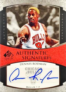 2005-06 SP Signature Edition - Signatures #AS-DR Dennis Rodman Front