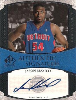 2005-06 SP Signature Edition - Signatures #AS-JM Jason Maxiell Front