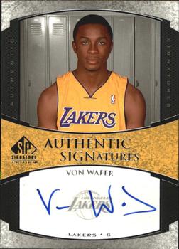 2005-06 SP Signature Edition - Signatures #AS-VW Von Wafer Front
