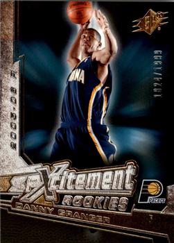 2005-06 SPx - SPxcitement Rookies #XCR10 Danny Granger Front