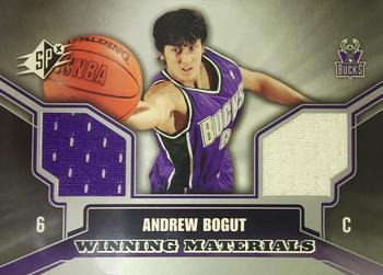 2005-06 SPx - Winning Materials #WM-AB Andrew Bogut Front