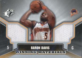 2005-06 SPx - Winning Materials #WM-BD Baron Davis Front