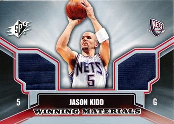 2005-06 SPx - Winning Materials #WM-JK Jason Kidd Front