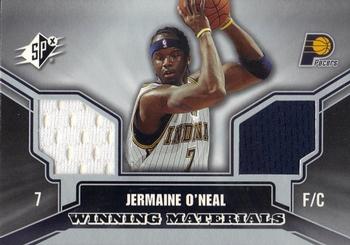 2005-06 SPx - Winning Materials #WM-JO Jermaine O'Neal Front