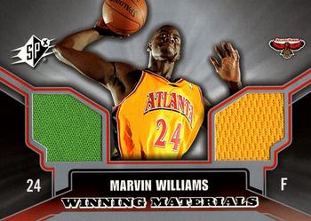 2005-06 SPx - Winning Materials #WM-MW Marvin Williams Front
