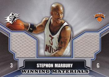 2005-06 SPx - Winning Materials #WM-ST Stephon Marbury Front