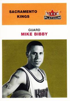 2001-02 Fleer Platinum #7 Mike Bibby Front