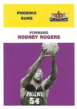 2001-02 Fleer Platinum #23 Rodney Rogers Front
