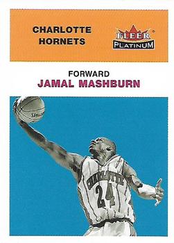 2001-02 Fleer Platinum #38 Jamal Mashburn Front
