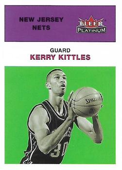 2001-02 Fleer Platinum #45 Kerry Kittles Front