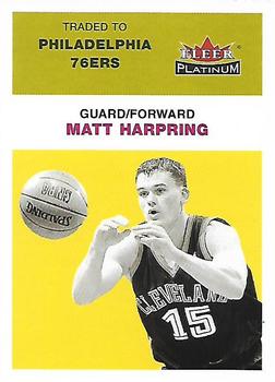 2001-02 Fleer Platinum #61 Matt Harpring Front