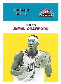 2001-02 Fleer Platinum #118 Jamal Crawford Front
