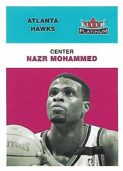 2001-02 Fleer Platinum #151 Nazr Mohammed Front