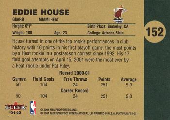 eddie house rookie