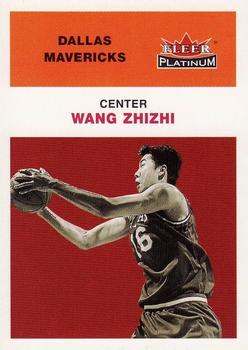 2001-02 Fleer Platinum #159 Wang Zhizhi Front