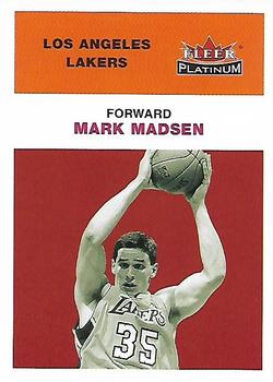 2001-02 Fleer Platinum #183 Mark Madsen Front