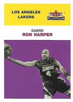 2001-02 Fleer Platinum #191 Ron Harper Front