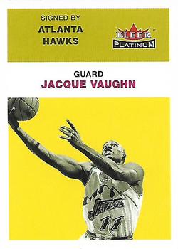2001-02 Fleer Platinum #193 Jacque Vaughn Front