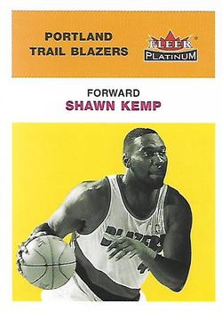 2001-02 Fleer Platinum #198 Shawn Kemp Front