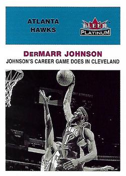 2001-02 Fleer Platinum #206 DerMarr Johnson Front
