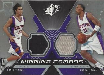 2005-06 SPx - Winning Materials Combos #WC-NR Steve Nash / Shawn Marion Front