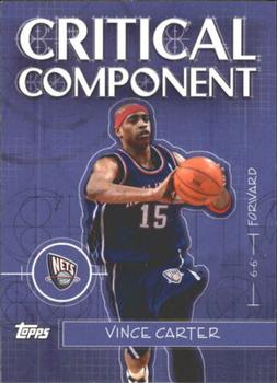 2005-06 Topps - Critical Component #CC2 Vince Carter Front