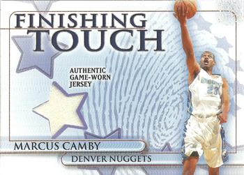 2005-06 Topps - Finishing Touch Relics #FT-MC Marcus Camby Front