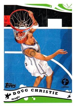 2005-06 Topps 1st Edition #117 Doug Christie Front