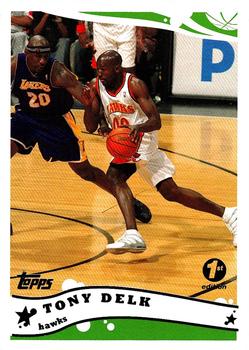 2005-06 Topps 1st Edition #213 Tony Delk Front