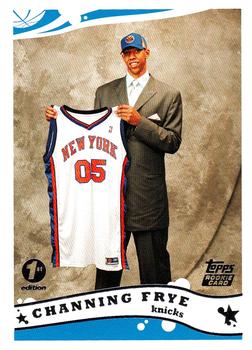 2005-06 Topps 1st Edition #228 Channing Frye Front