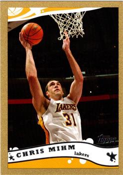 2005-06 Topps - Gold #174 Chris Mihm Front