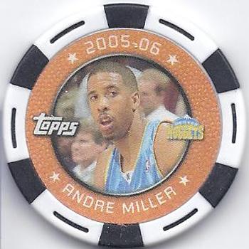 2005-06 Topps NBA Collector Chips #NNO Andre Miller Front