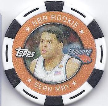 2005-06 Topps NBA Collector Chips #NNO Sean May Front